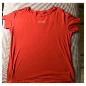 PINK Victoria’s Secret, lightweight T-shirt Size S- fits like it’s bigger. Cute.